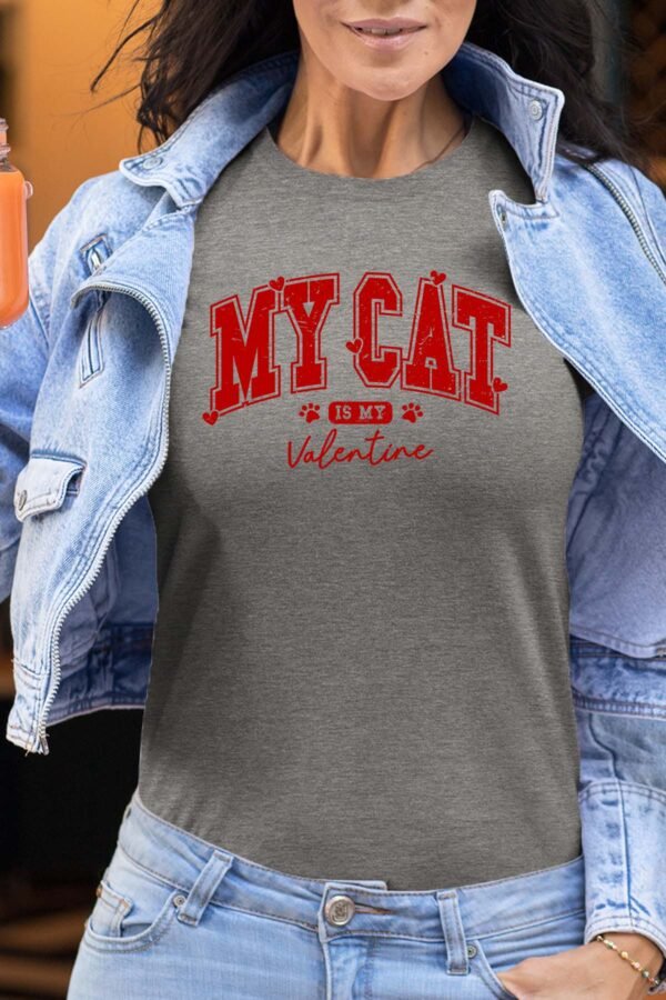 My Cat Valentine - Tshirt Femme