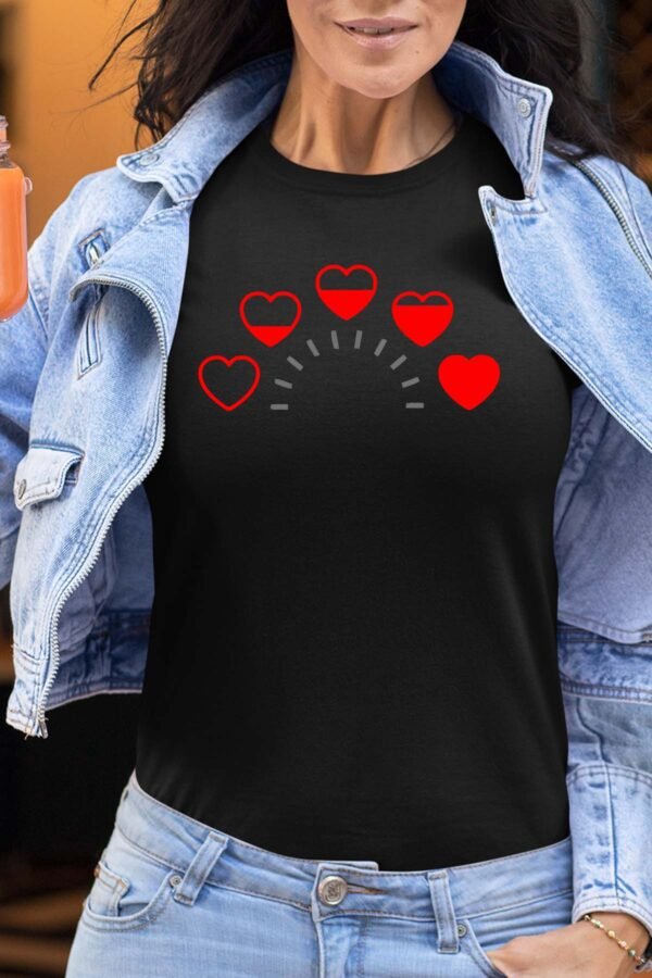 Niveau de coeur - Tshirt Femme