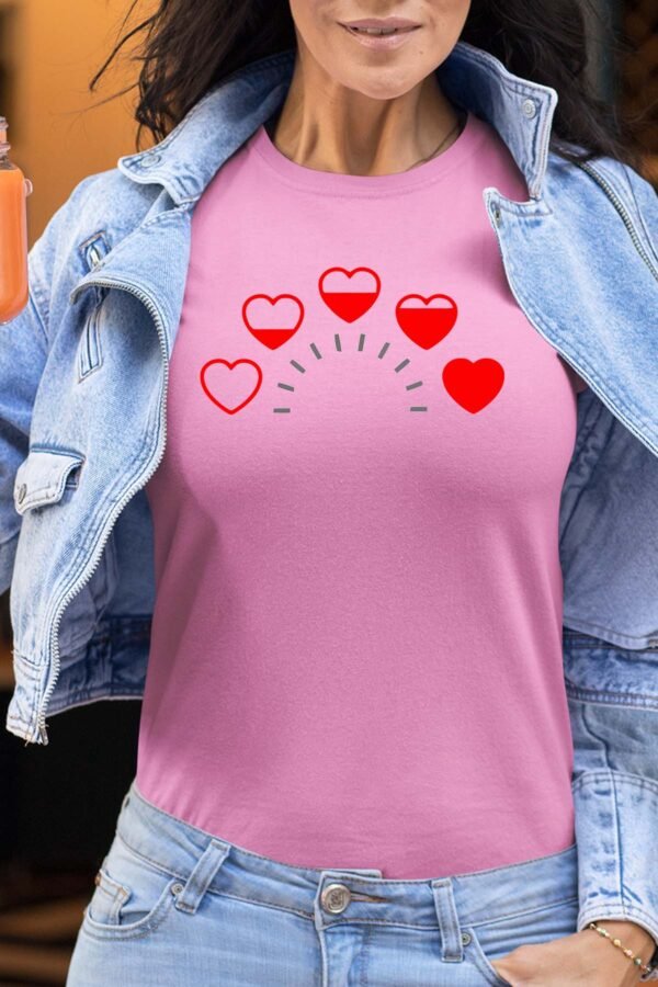 Niveau de coeur - Tshirt Femme