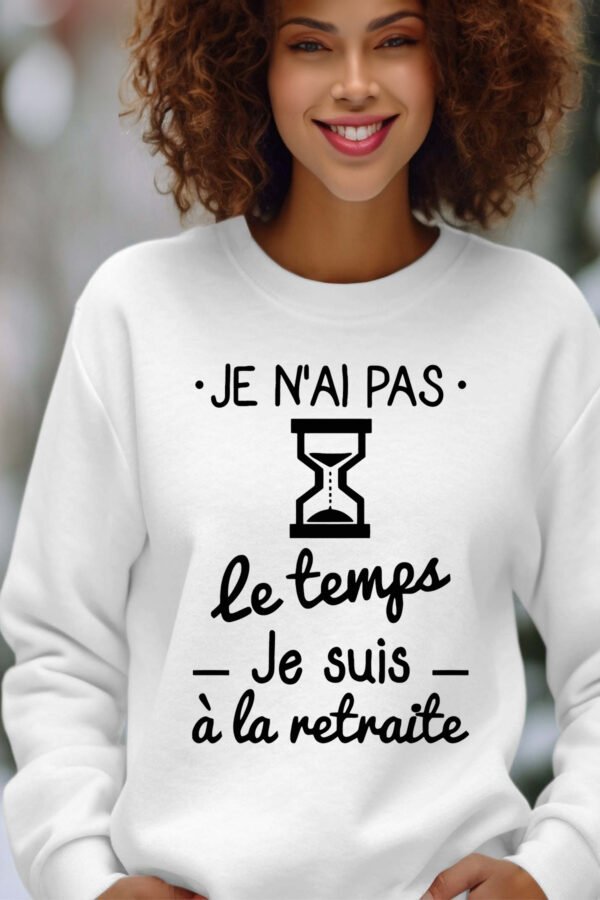 Sweat Col Rond Femme en Gros | No temps retraite
