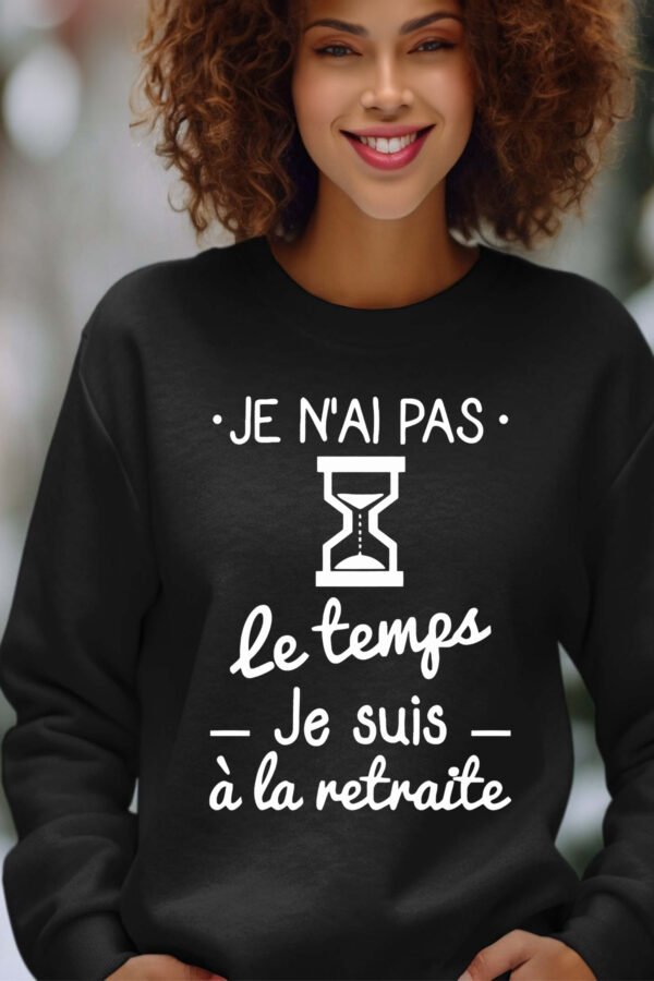 Sweat Col Rond Femme en Gros | No temps retraite