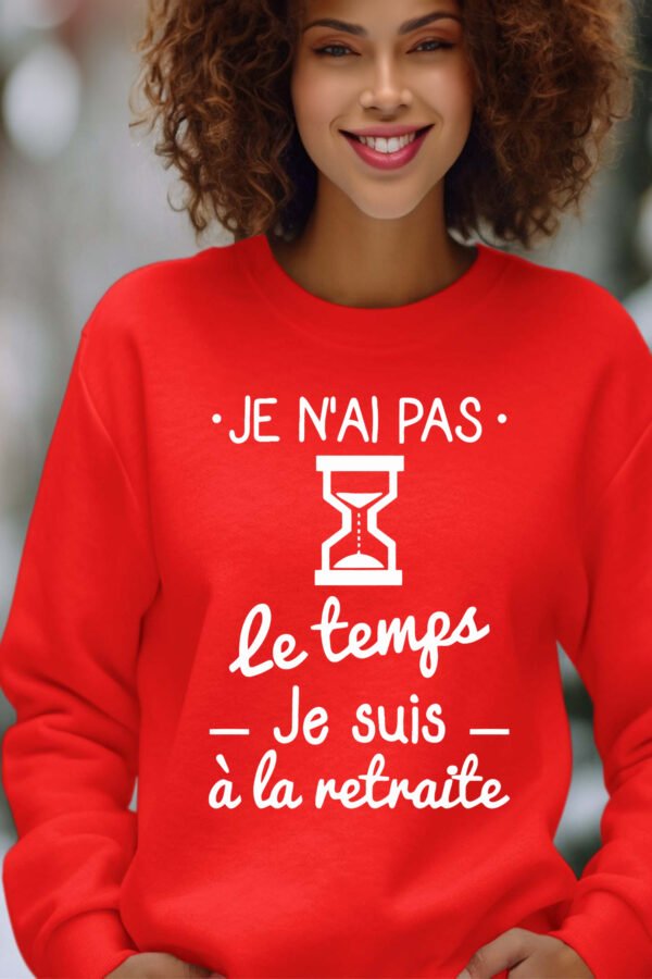 Sweat Col Rond Femme en Gros | No temps retraite
