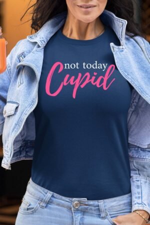Not cupid – Tshirt Femme – Marine