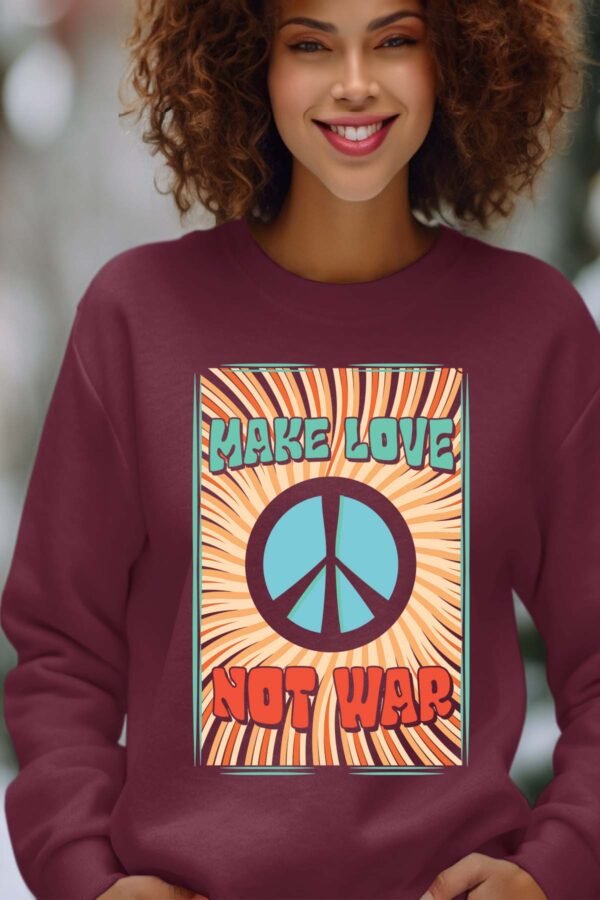 Sweat Col Rond Femme en Gros | Not war Love
