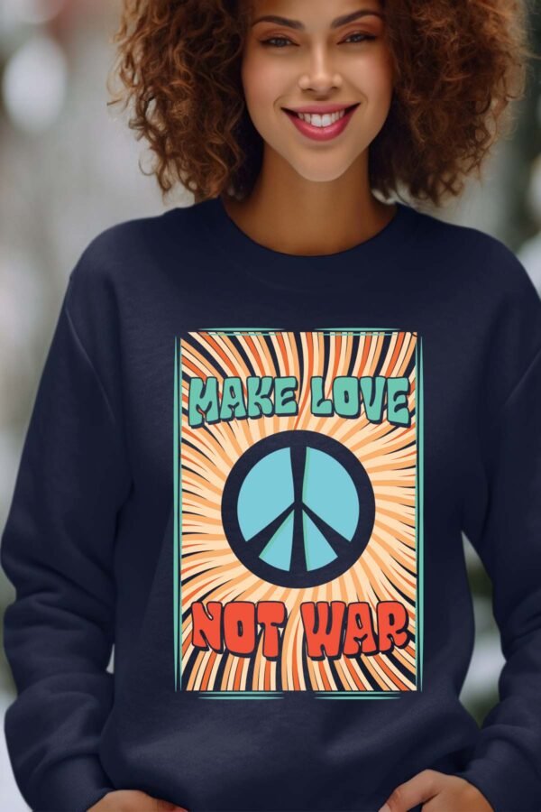 Sweat Col Rond Femme en Gros | Not war Love