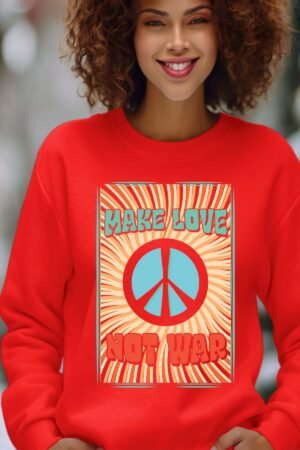 Sweat Col Rond Femme en Gros | Not war Love