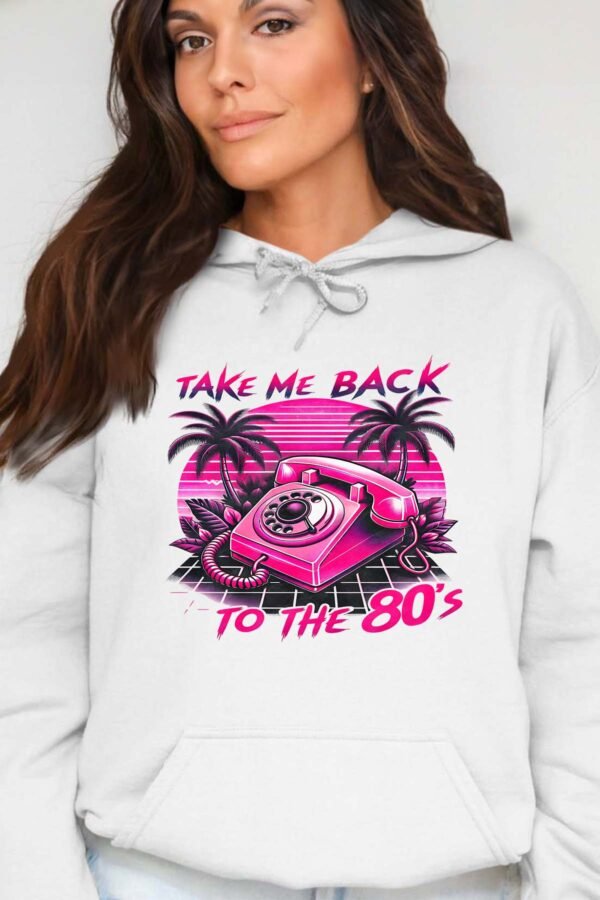 Phone 80s  - Sweat Capuche Femme