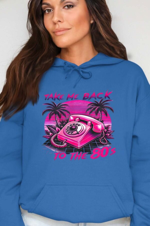 Phone 80s  - Sweat Capuche Femme