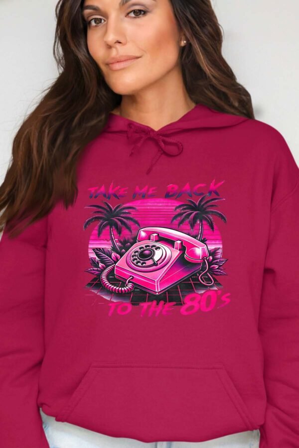 Phone 80s  - Sweat Capuche Femme