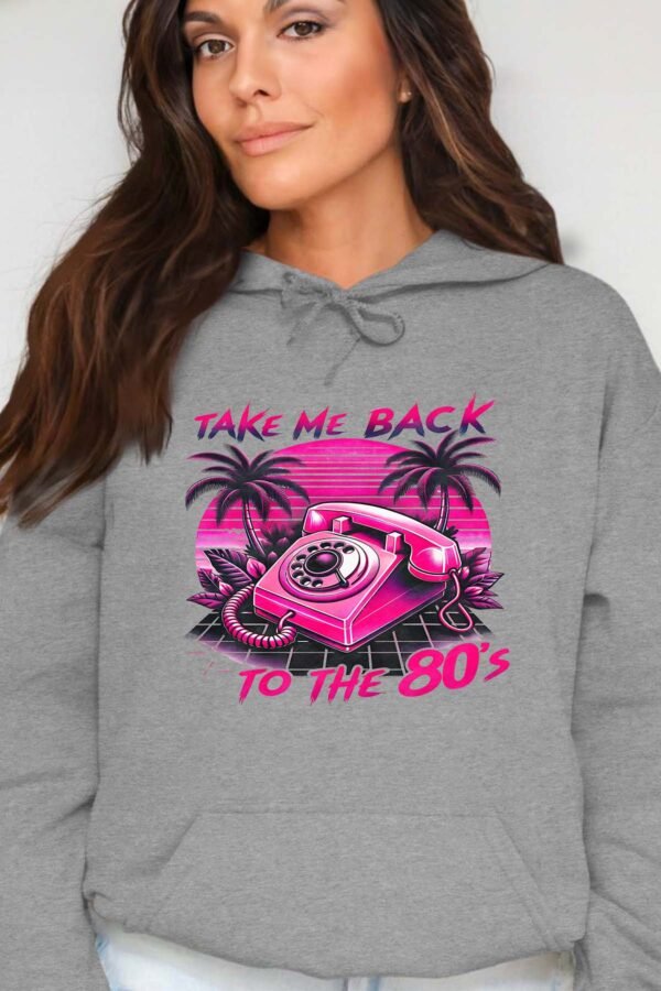 Phone 80s  - Sweat Capuche Femme