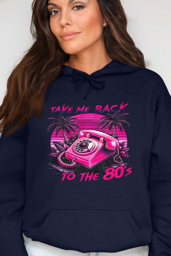 Phone 80s  - Sweat Capuche Femme