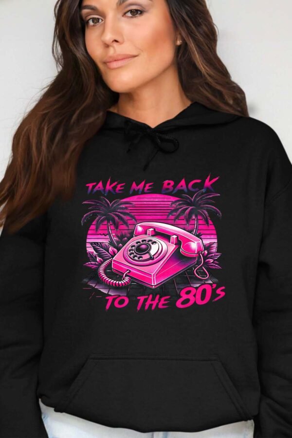 Phone 80s  - Sweat Capuche Femme