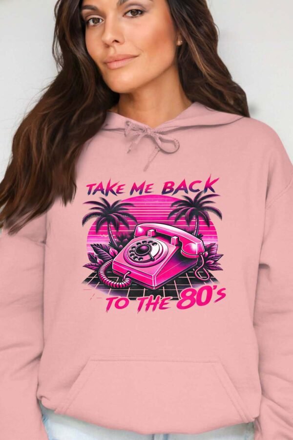 Phone 80s  - Sweat Capuche Femme