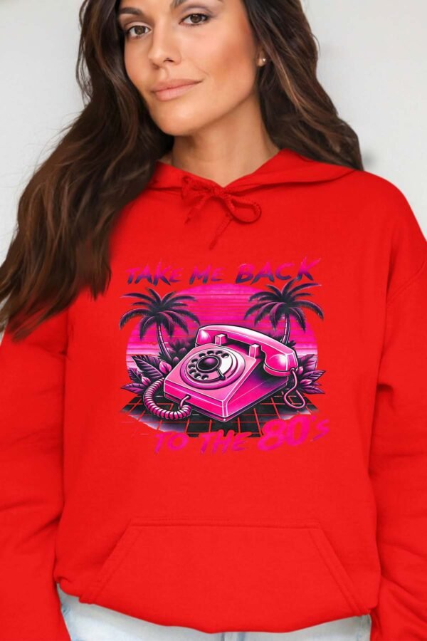 Phone 80s  - Sweat Capuche Femme