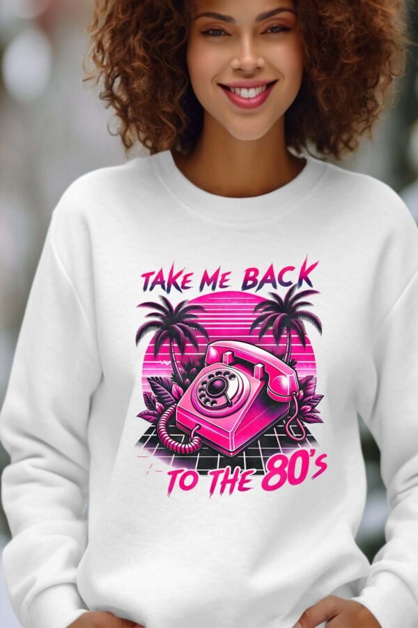 Sweat Col Rond Femme en Gros | Phone 80s