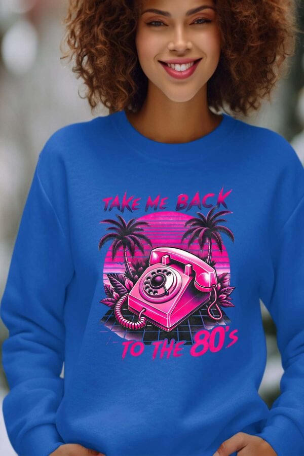 Sweat Col Rond Femme en Gros | Phone 80s