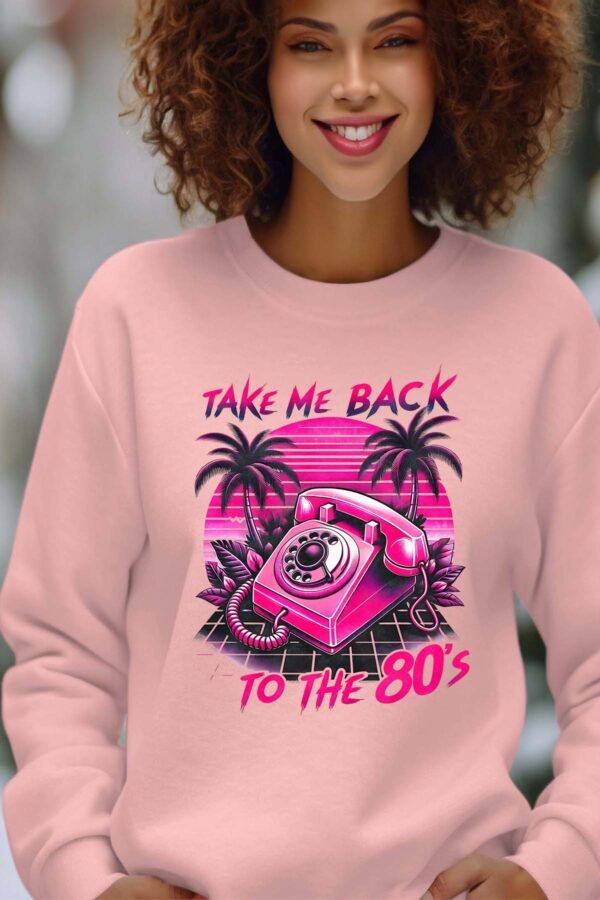 Sweat Col Rond Femme en Gros | Phone 80s