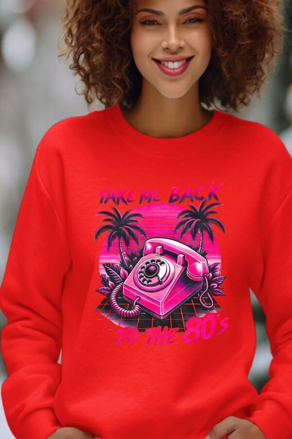 Sweat Col Rond Femme en Gros | Phone 80s
