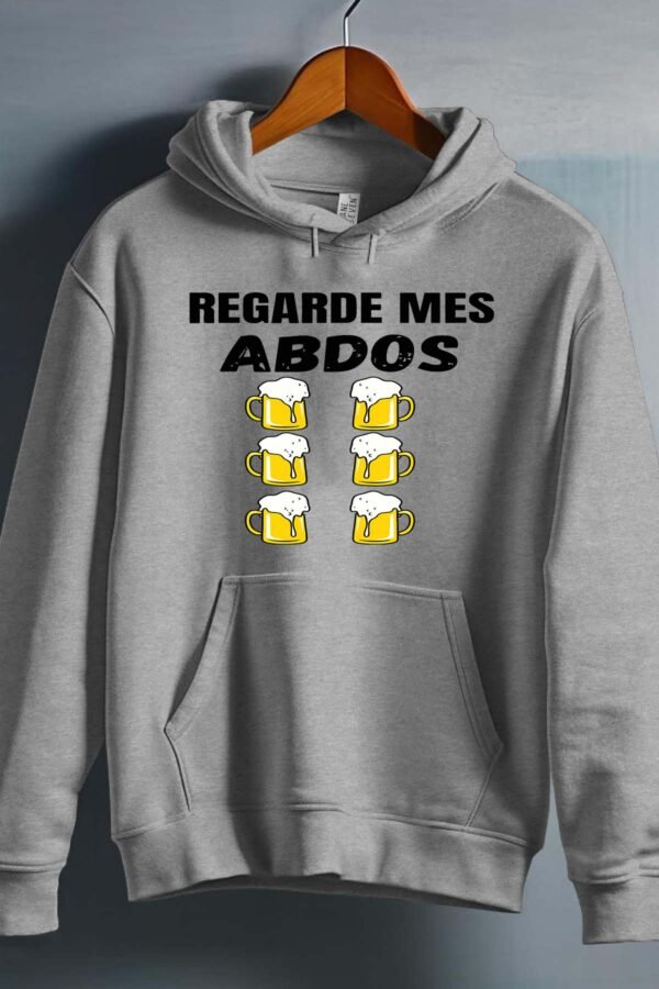 Regarde ABDOS - Sweat capuche Homme