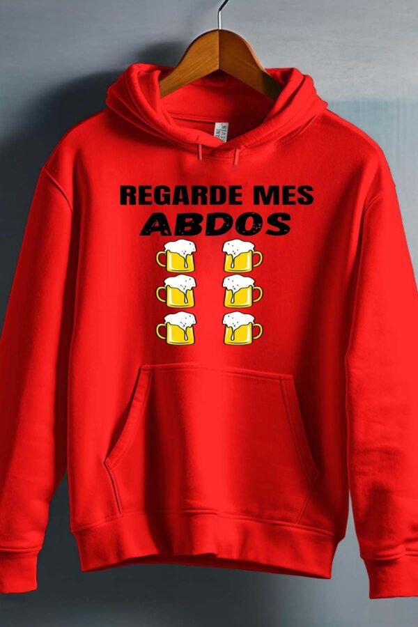 Regarde ABDOS - Sweat capuche Homme