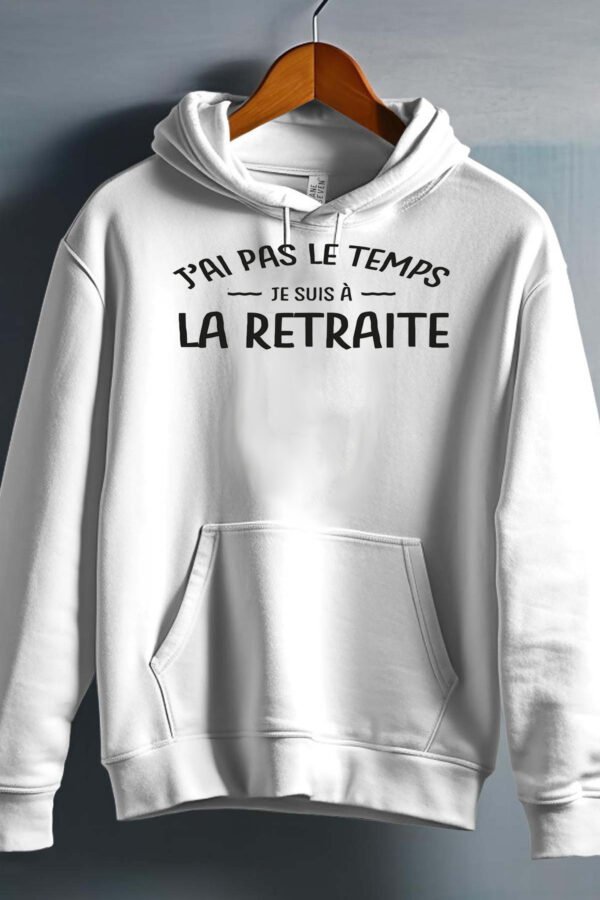 Retraite - Sweat capuche Homme