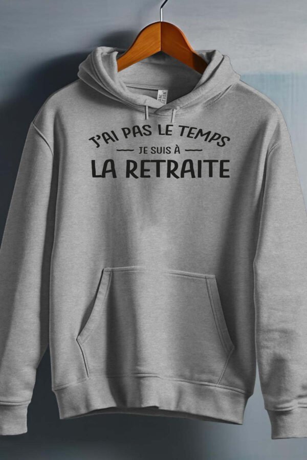 Retraite - Sweat capuche Homme