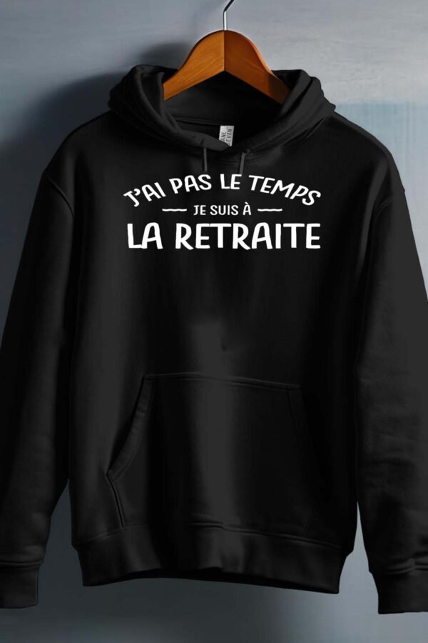 Retraite - Sweat capuche Homme