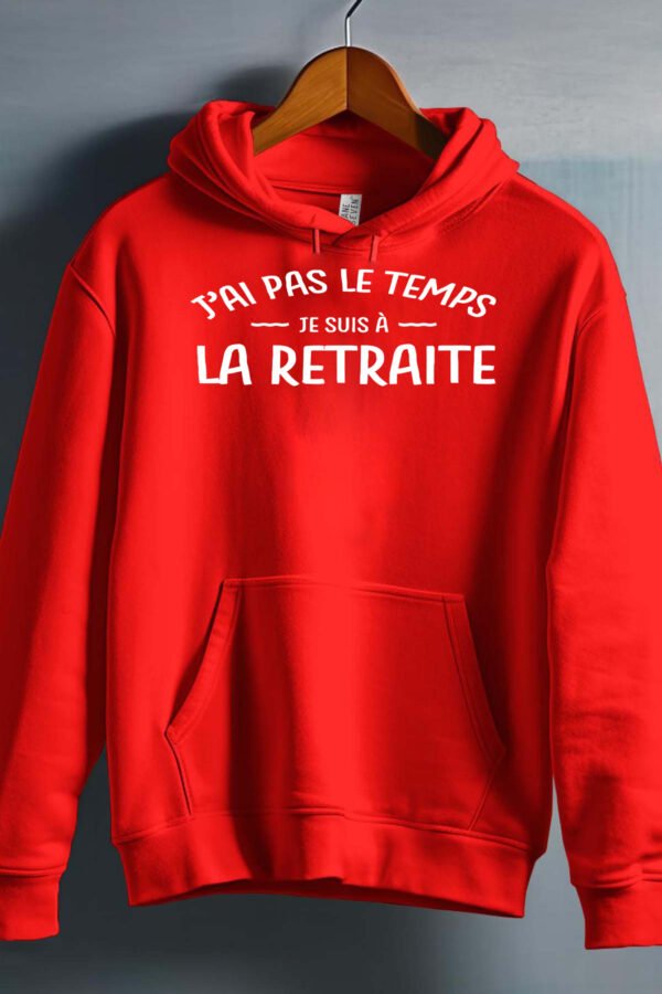 Retraite - Sweat capuche Homme