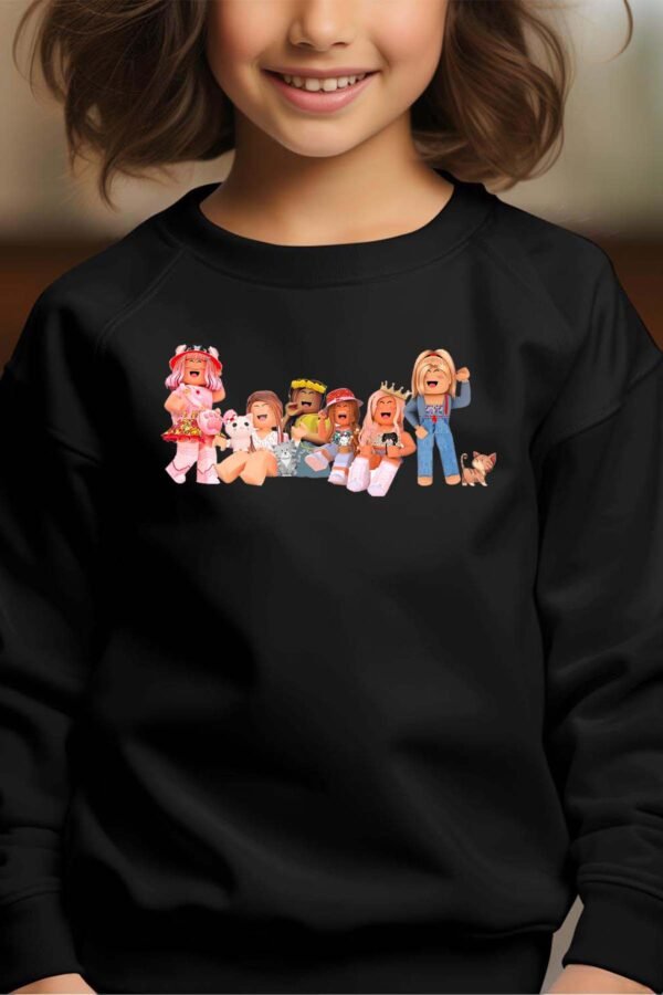 Sweat Col Rond Fille en Gros | Robox Friends