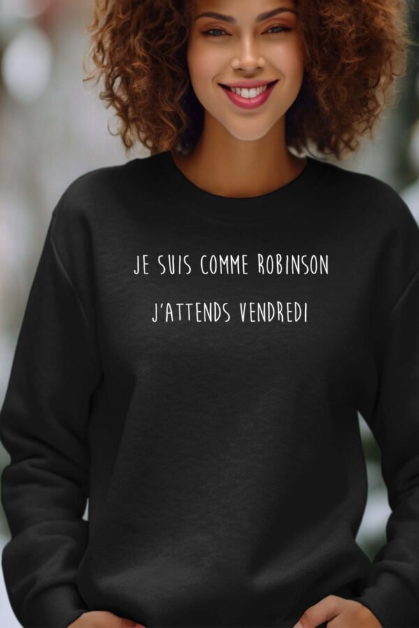 Sweat Col Rond Femme en Gros | Robinson vendredi