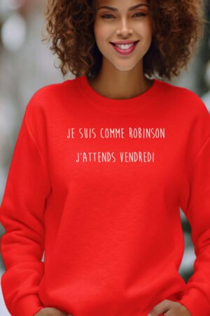 Sweat Col Rond Femme en Gros | Robinson vendredi