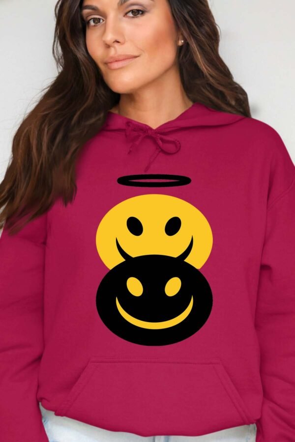 Smile angeDemon - Sweat Capuche Femme