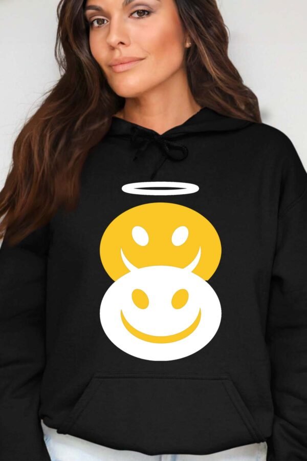 Smile angeDemon - Sweat Capuche Femme