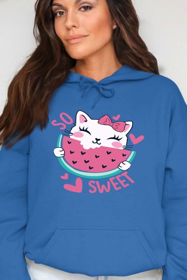 So sweat Cat - Sweat Capuche Femme
