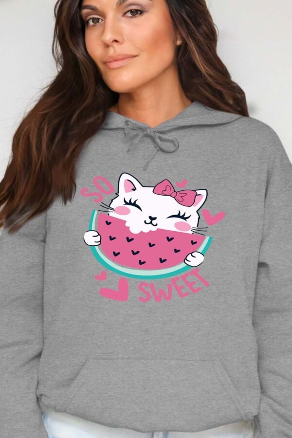 So sweat Cat - Sweat Capuche Femme