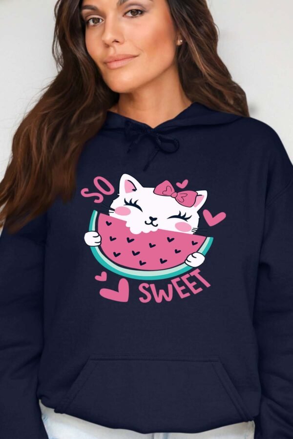 So sweat Cat - Sweat Capuche Femme