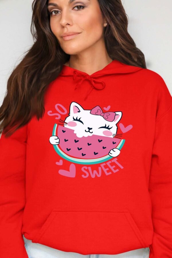 So sweat Cat - Sweat Capuche Femme