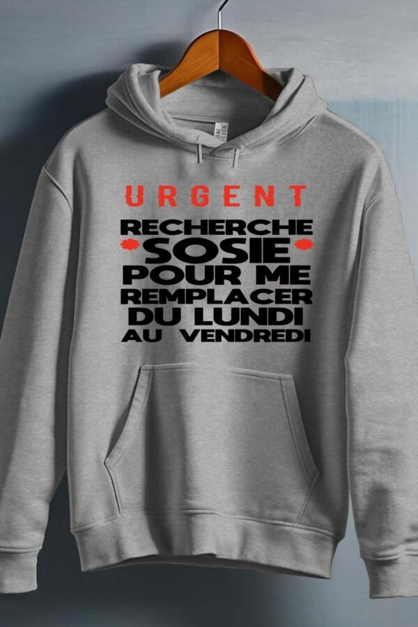 Sosie Vendredi  - Sweat capuche Homme