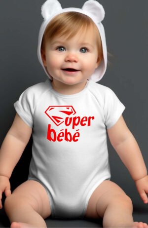 Super bébé - Body bébé garçon