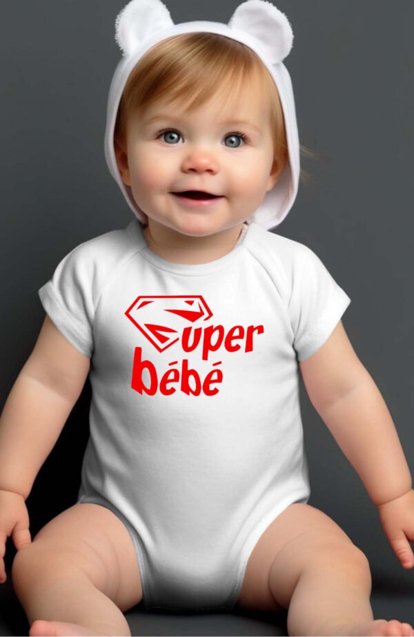 Super bébé - Body bébé garçon