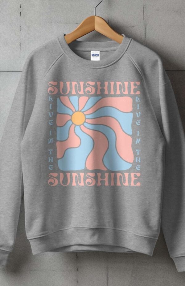 Sweat Col Rond Femme en Gros | Live sunshine