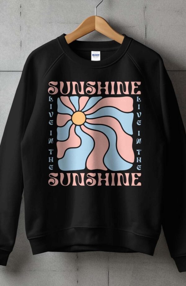 Sweat Col Rond Femme en Gros | Live sunshine