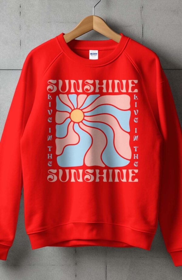 Sweat Col Rond Femme en Gros | Live sunshine