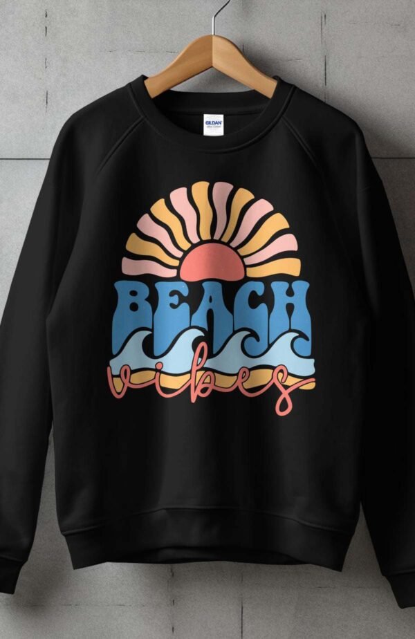 Sweat Col Rond Femme en Gros |  Sun Beach vibes