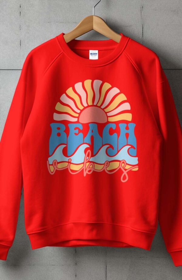 Sweat Col Rond Femme en Gros |  Sun Beach vibes