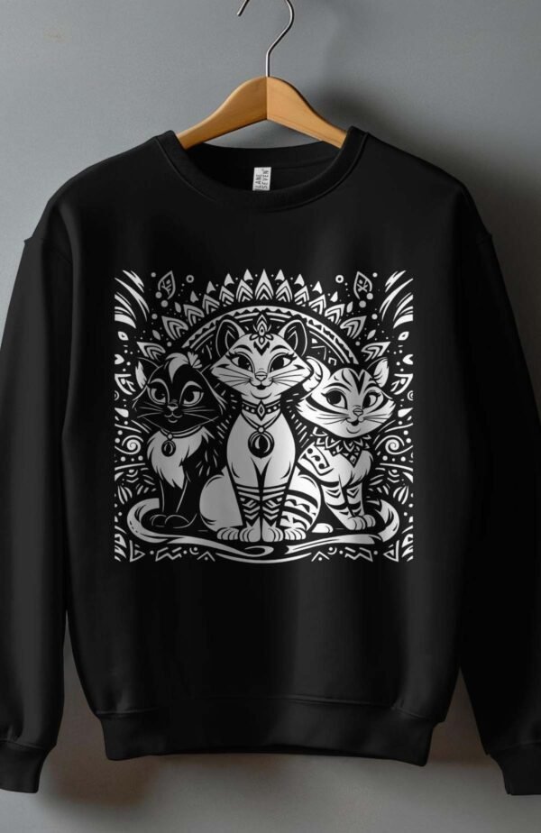 Sweat Col Rond Femme en Gros |   3 cats tatou