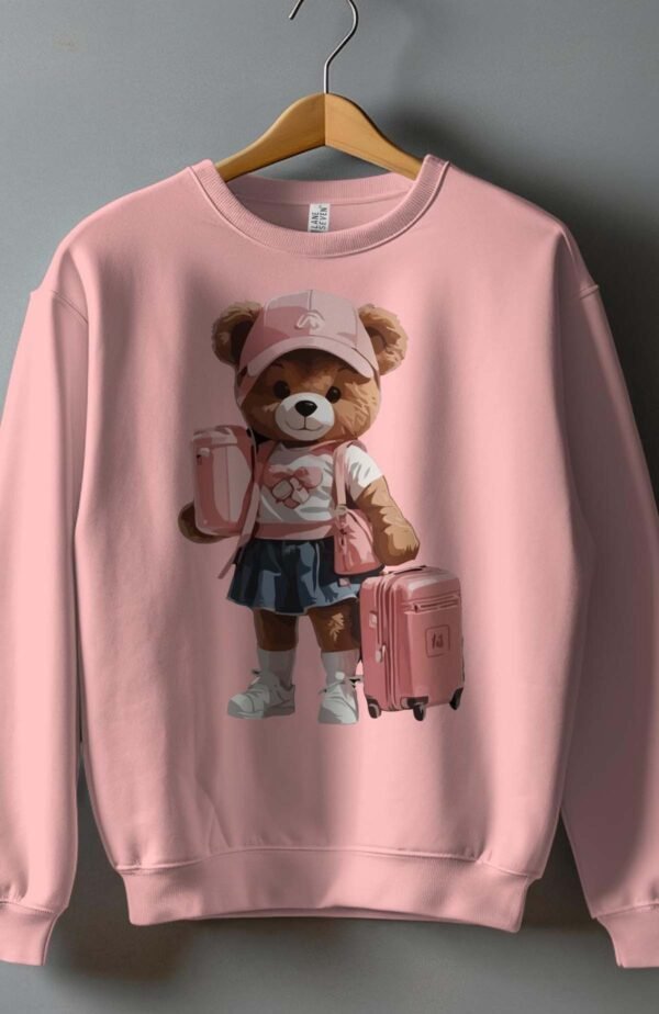 Sweat Col Rond Femme en Gros | girl peluche