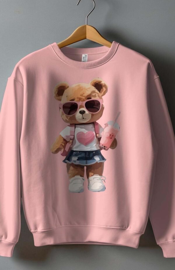 Sweat Col Rond Femme en Gros | peluche jupe