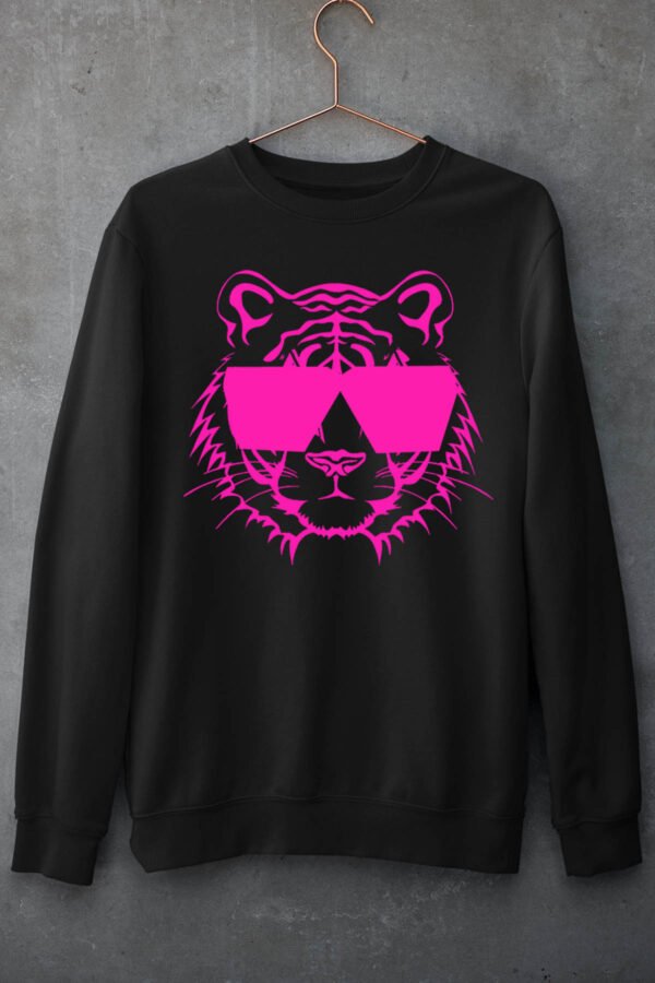 Sweat Col Rond Fille en Gros |  Tiger Glasses