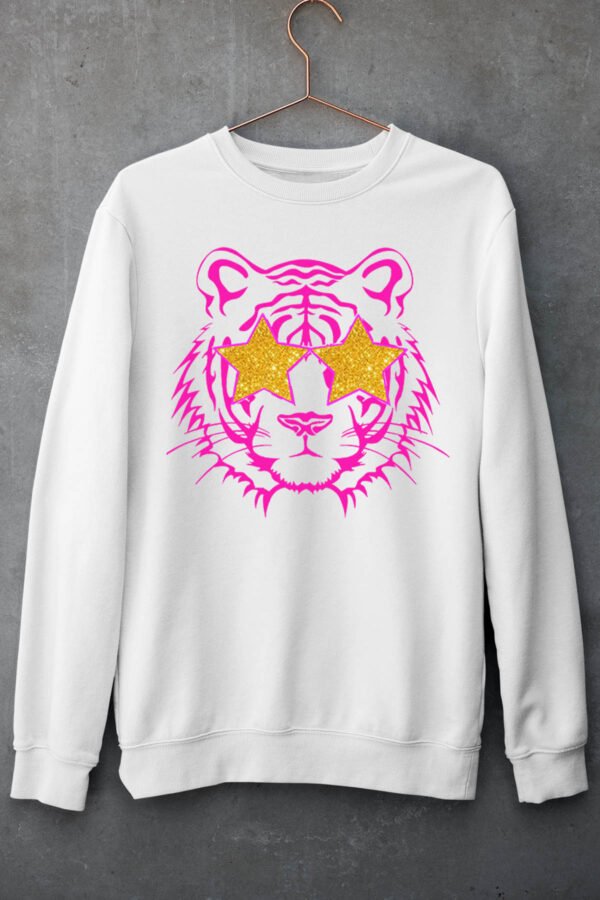 Sweat Col Rond Fille en Gros | Tiger gold